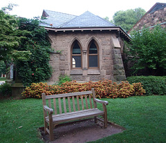 Bench on the Campus of Princeton University, August 2009