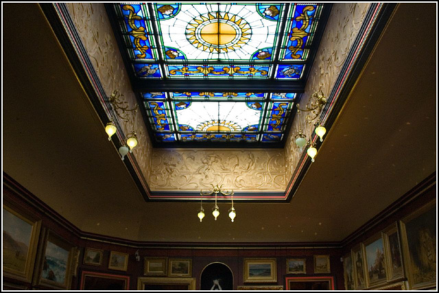 Skylight at the Cotes museum