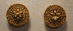 Etruscan Gold Disks with Lions' Heads in the Metropolitan Museum of Art, February 2008