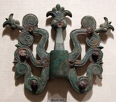 Etruscan Bronze and Iron Fittings for a Cart or Chariot in the Metropolitan Museum of Art, February 2008