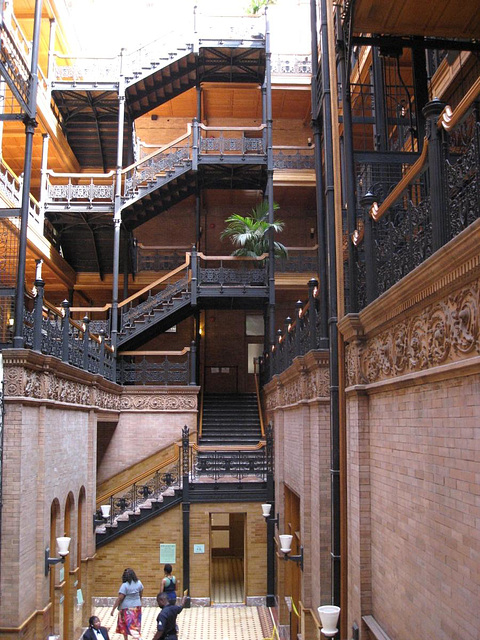 Downtown LA: Bradbury Building 3351a