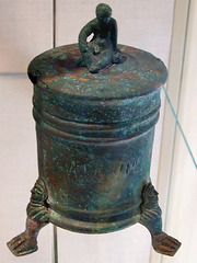 Bronze Cista from the Bolsena Tomb of a Wealthy Woman in the Metropolitan Museum of Art, Sept. 2007