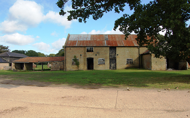86. Park Farm, Henham, Suffolk. Building C Exterior from south