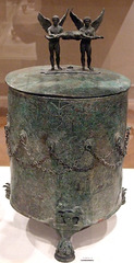 Etruscan Bronze Cista from Praeneste in the Metropolitan Museum of Art, February 2008