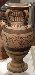 Etruscan Terracotta 4-Handled Amphora in the Metropolitan Museum of Art, February 2008