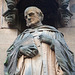 Detail of the Architectural Sculpture of James McCosh on the East Pyne Building, Princeton University, August 2009