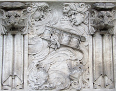 Architectural Relief of an Airplane and the Four Winds, Princeton University, August 2009