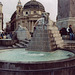 Fountain in Piazza del Popolo in Rome, 2003