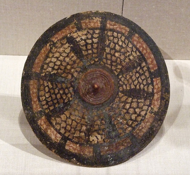 Cypriot Terracotta Shield in the Metropolitan Museum of Art, July 2010