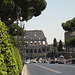 View of the Colosseum from the Via dei Fori Imperali in Rome, July 2012