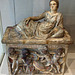 Etruscan Terracotta Cinerary Urn in the Metropolitan Museum of Art, Sept. 2007