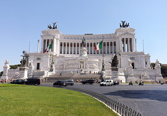 The Vittorio Emanuele II Monument in Rome, June 2012