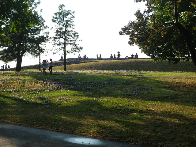 Belgrade, Kalemegdan : esplanade