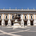 Piazza del Campidoglio with the Replica of the Equestrian Statue of  Marcus Aurelius in Rome, July 2012