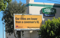 Hollywood -- Mercury insurance Caveman ad (4212)