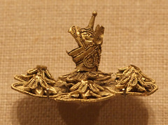 Gold Rosette with a Head of a Griffin in the Metropolitan Museum of Art, September 2011