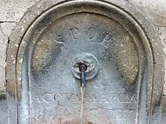 Water Fountain in Rome, July 2012