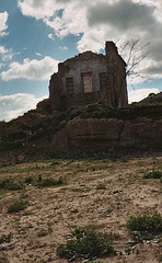 The Remains of an Old Farmhouse at the Site of Morgantina, March 2005