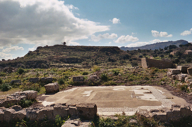 Hellentistic House in Morgantina, 2005