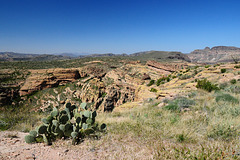 Landschaft am Apache Trail