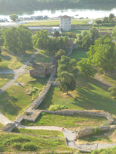 Belgrade, Kalemegdan : tour de Nebojsa