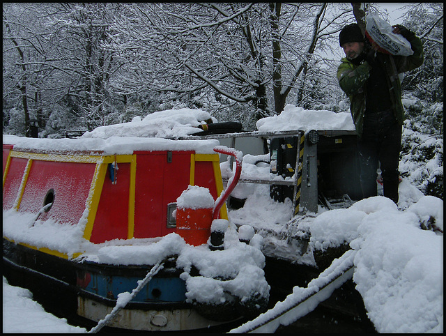 winter coal delivery