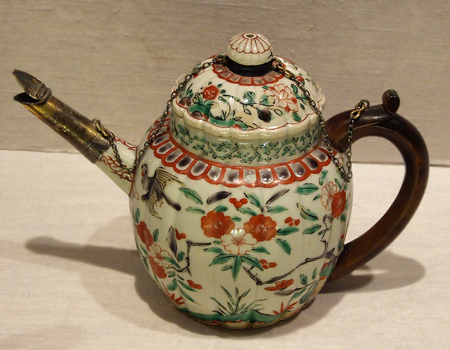 Japanese Lobed Teapot with Floral Design in the Metropolitan Museum of Art, September 2010