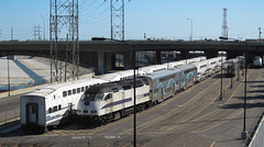 LA River: Macy St viaduct, Metrolink LA  (2552)