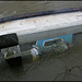 sunk boat at Osney Weir