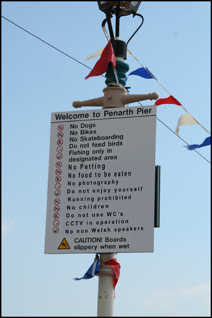 pier sign