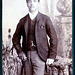 Fashionably dressed young man c1890