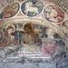 Detail of the Medieval Apse with a Wall Painting Built inside the Insula of the Ara Coeli in Rome, June 2012