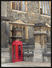 Oxford phone box