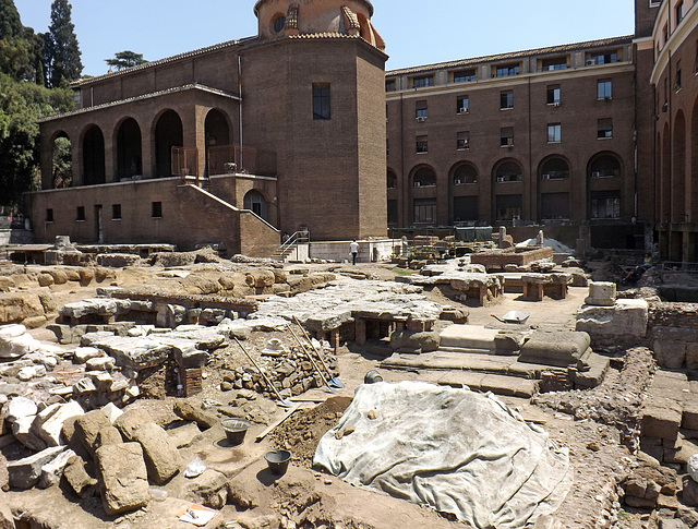 The Sacred Area of Sant' Omobono in Rome, June 2012