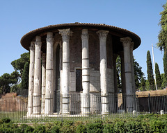 The Round Temple by the Tiber in Rome, June 2012