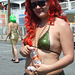 Red-Haired Mermaid at the Coney Island Mermaid Parade, June 2008