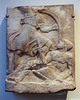 Fragment of a Greek  Marble Grave Relief of a Warrior in the Metropolitan Museum of Art, Feb. 2007