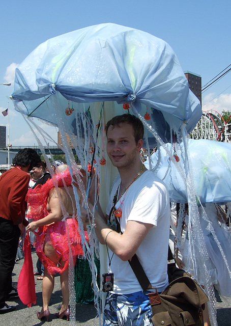 Jellyfish at the Coney Island Mermaid Parade, June 2008