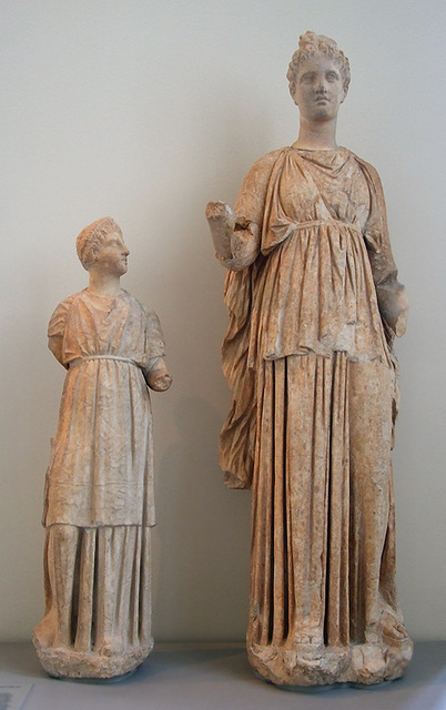 ipernity: Funerary Statues of a Maiden and a Little Girl in the ...