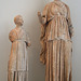 Funerary Statues of a Maiden and a Little Girl in the Metropolitan Museum of Art, July 2007