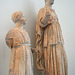 Funerary Statues of a Maiden and a Little Girl in the Metropolitan Museum of Art, July 2007