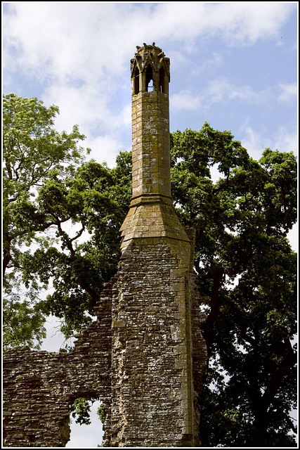 Ornate chimney stack