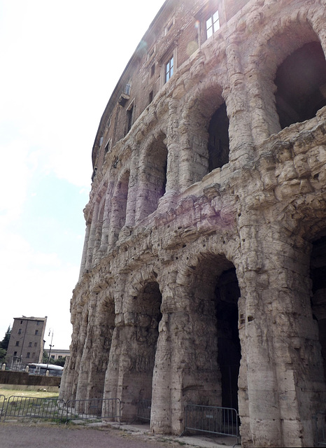 The Theatre of Marcellus in Rome, July 2012