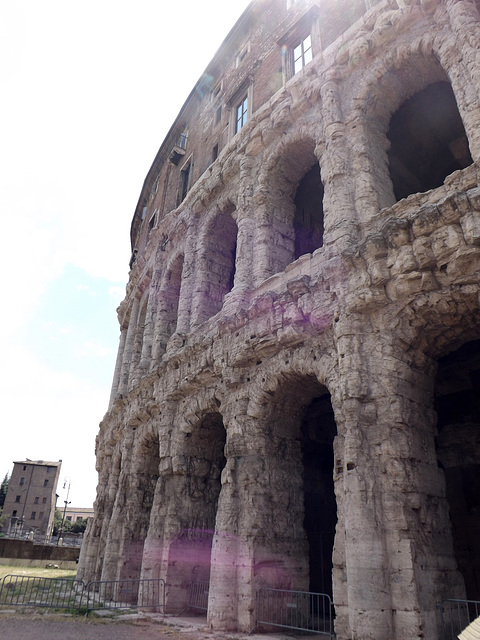 The Theatre of Marcellus in Rome, July 2012