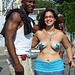 Mermaid and "Friend" at the Coney Island Mermaid Parade, June 2008