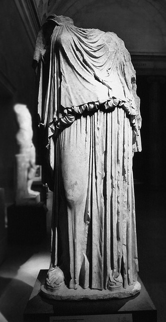 Marble Sculpture of Eirene in the Metropolitan Museum of Art, Feb. 2007