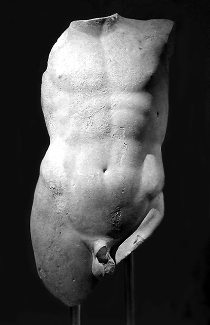 Marble Torso of Apollo Lykeios in the Metropolitan Museum of Art, July 2007