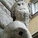 Detail of the Sculpture of "Pasquino" in Rome, July 2012
