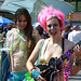 Two Mermaids at the Coney Island Mermaid Parade, June 2008