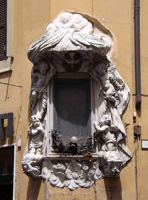 Shrine in Piazza Navona in Rome, June 2012